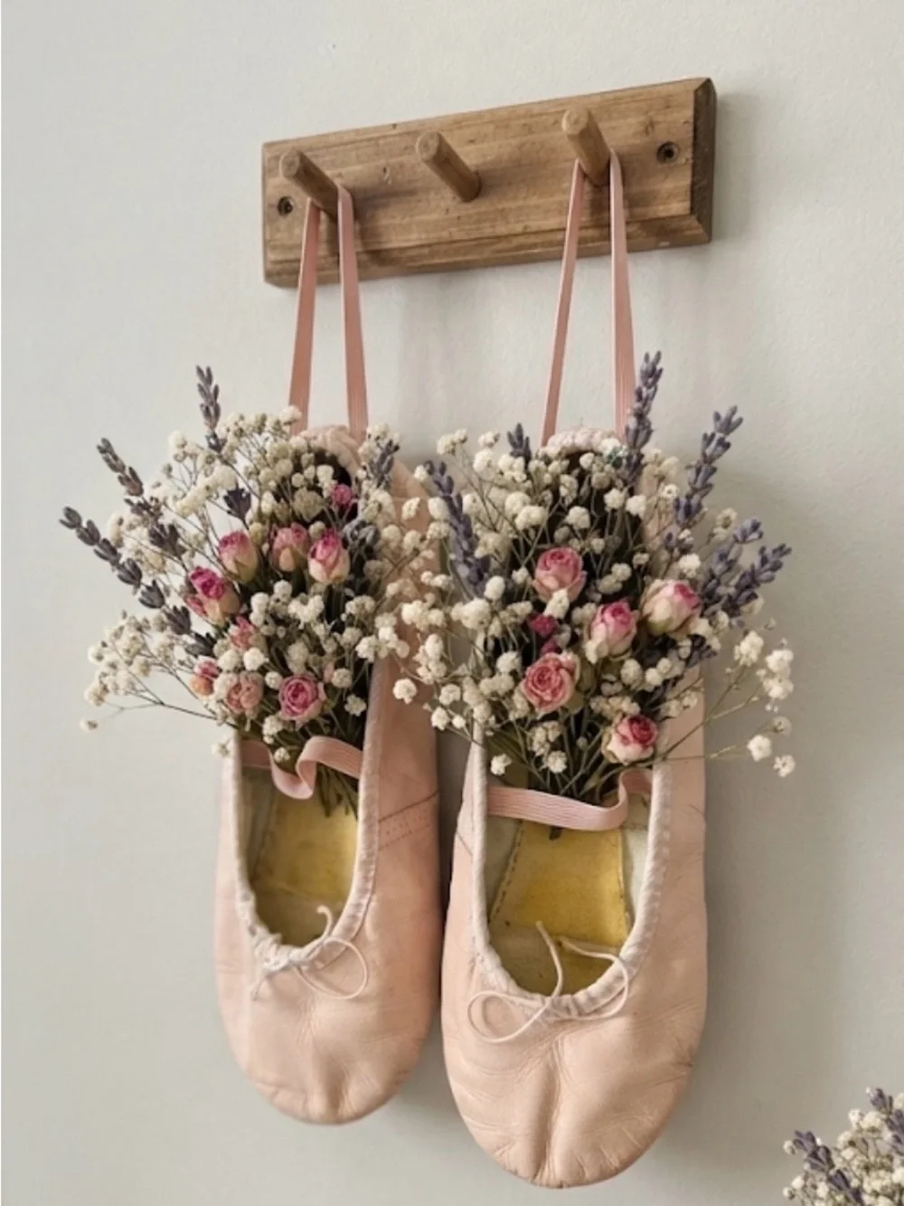 Women’s Ballet Flats in Blush Pink - Classic Soft Leather